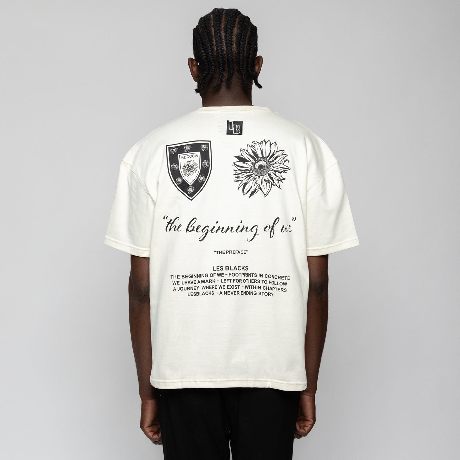 The Preface Tee – Oversized Fit – Les Blacks